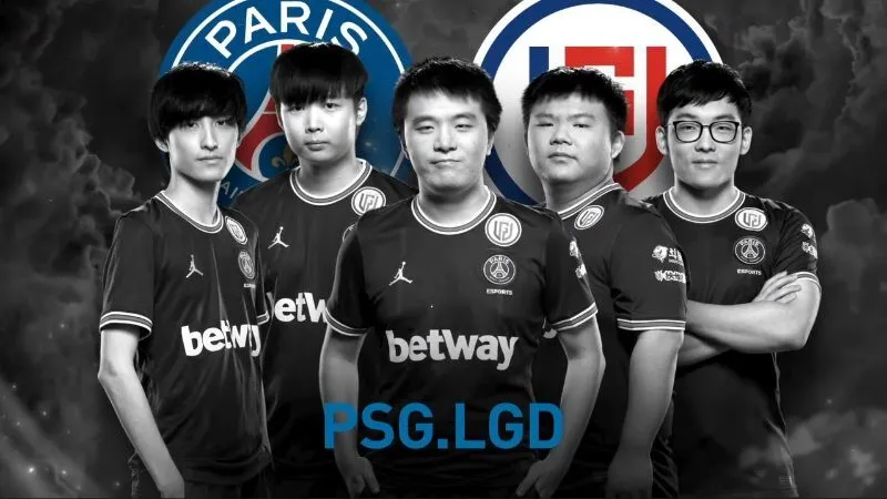 Vị thế của đội tuyển hàng đầu The International - Team PSG.LGD