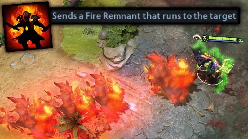 Fire Remnant - Bảng build đồ cho Ember Spirit