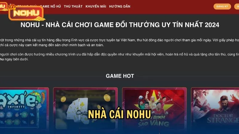 Nhà cái Nohu