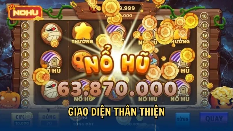 Giao diện thân thiện